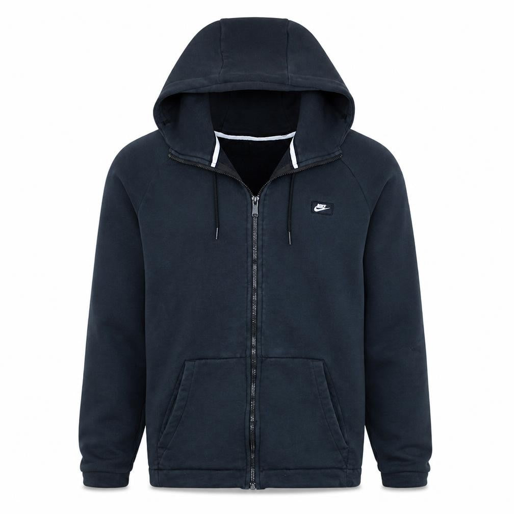 Nike Men's Black Full Zip Hoodie Small Hooded Sweatshirt