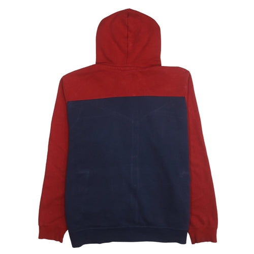 Puma Men’s Red Blue Full Zip Hoodie XL Regular Fit Sportswear