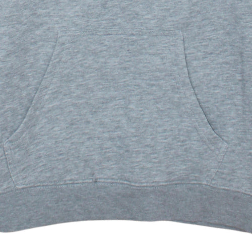 Champion Men's Grey XS Pullover Hoodie Fleece Logo Sweatshirt
