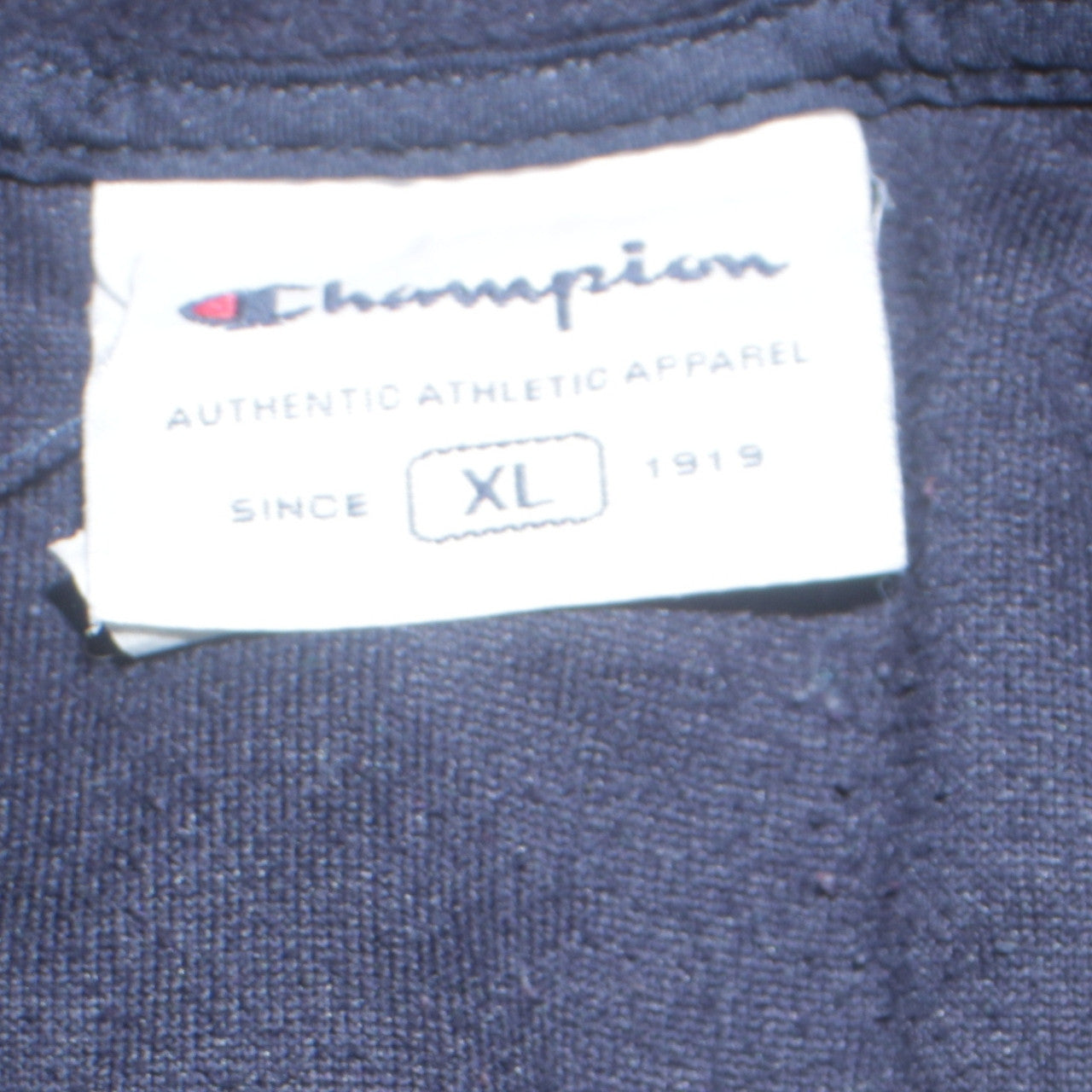 Champion Women's Blue Fleece Full Zip Basic Jacket XL