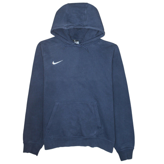 Nike Men's Blue Pullover Hoodie Size L Sports Fleece Sweatshirt