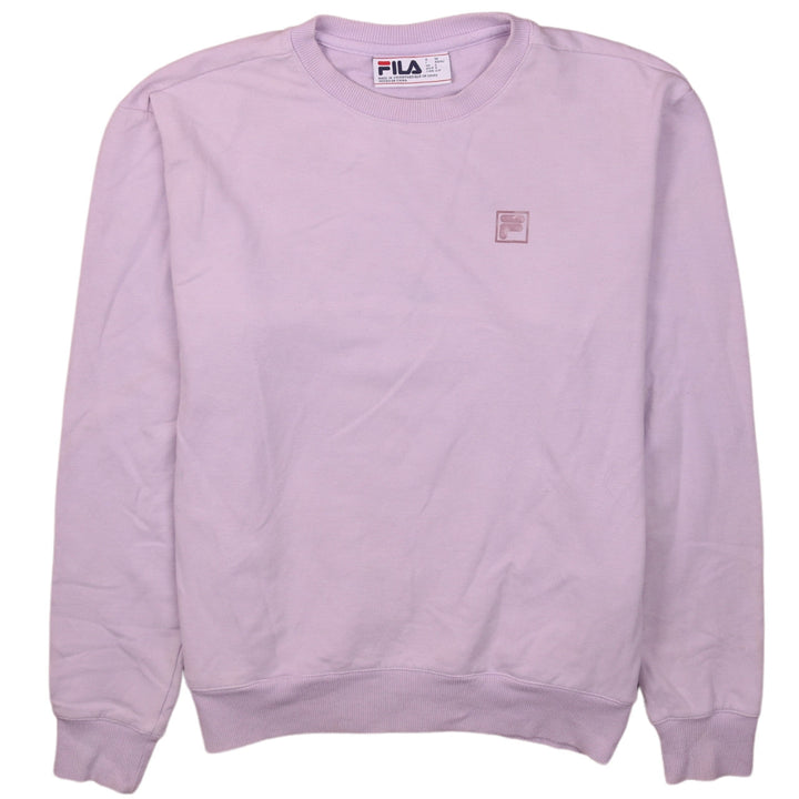 Fila Women's Pink Crew Neck Pullover Sweatshirt Size S