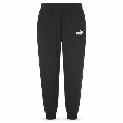 Puma Men's Black Jogger Sweatpants Size M Tapered Fit Activewear