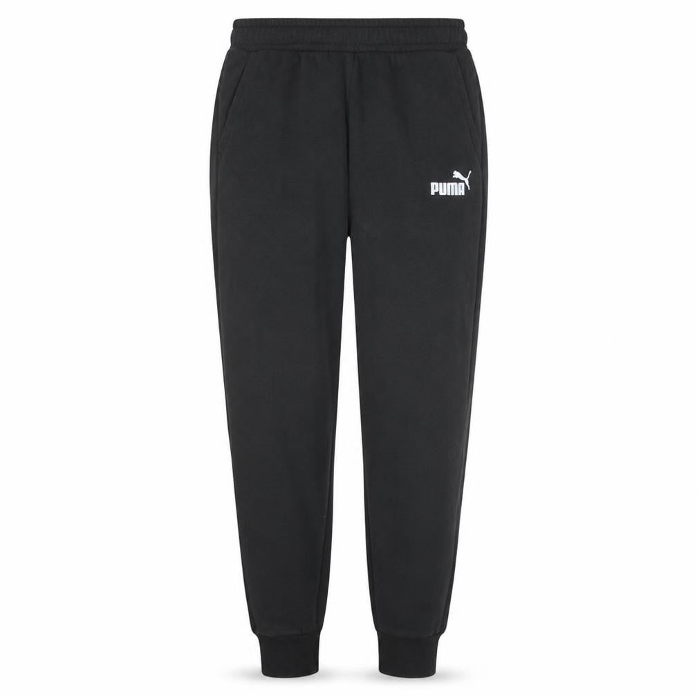 Puma Men's Black Jogger Sweatpants Size M Tapered Fit Activewear