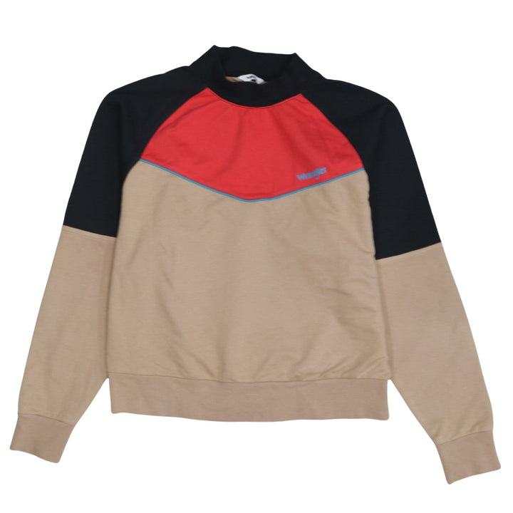 Wrangler Men's Multicoloured High Neck Cotton Sweatshirt Size S