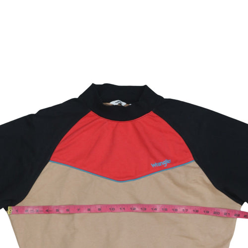 Wrangler Men's Multicoloured High Neck Cotton Sweatshirt Size S