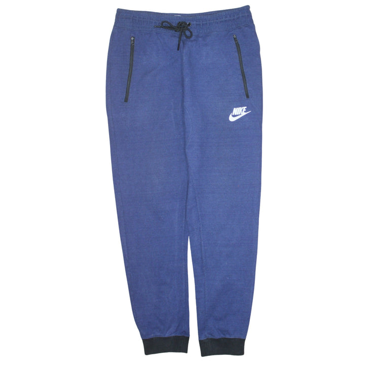 Nike Men's Blue Jogger Trousers M Tapered Fit Activewear