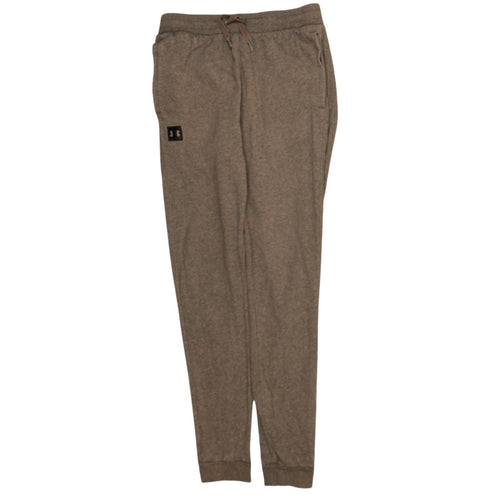 Under Armour Men Brown Medium Jogger Trousers Cotton Blend