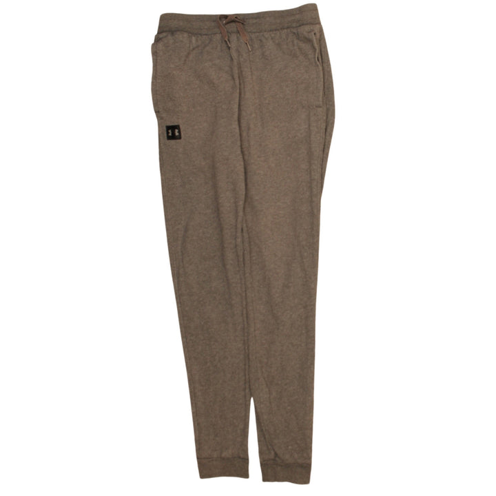 Under Armour Men Brown Medium Jogger Trousers Cotton Blend