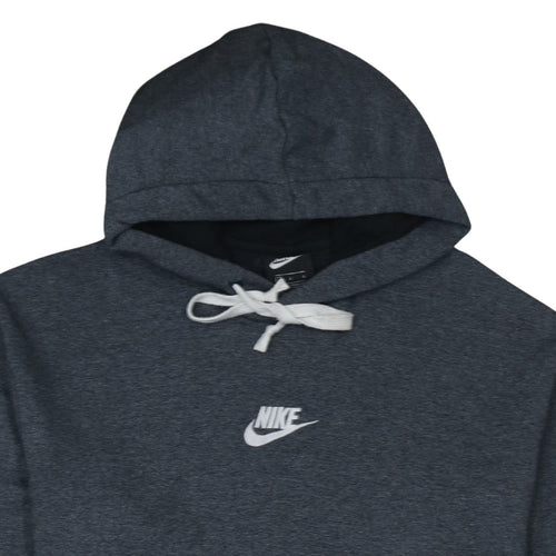 Nike Men's Grey Pullover Hoodie L Regular Fit Sportswear