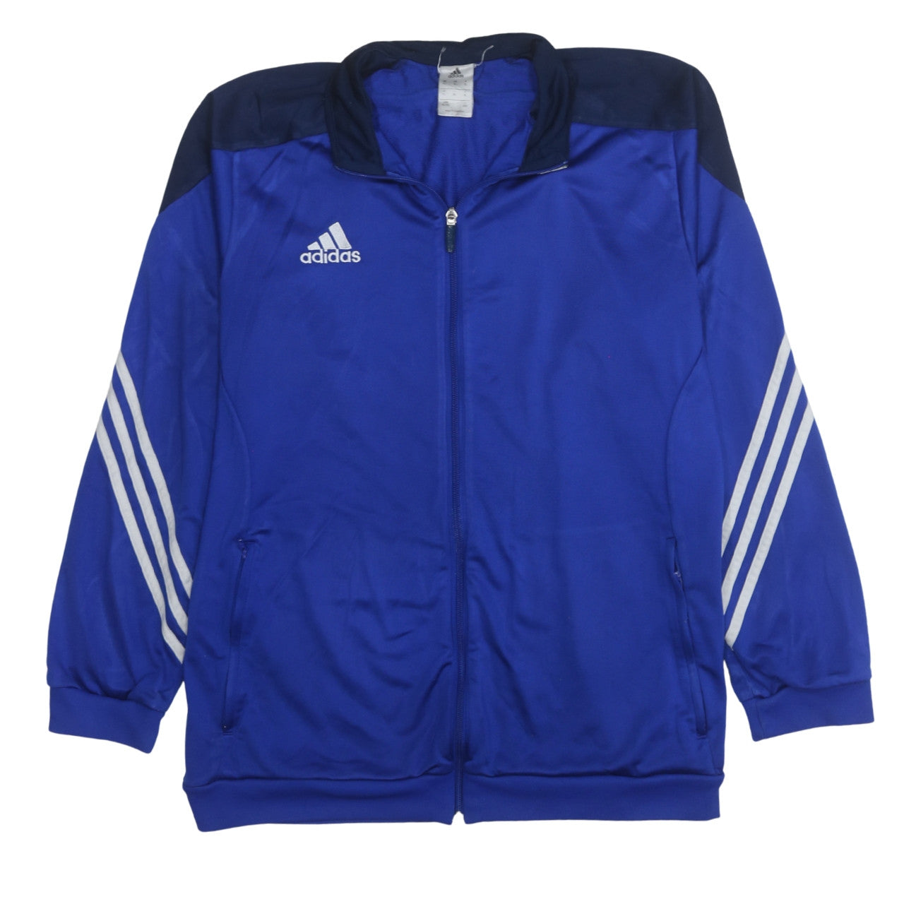Adidas Men's Blue XL Full Zip Sports Sweatshirt Jacket