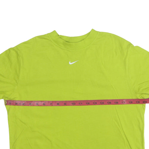 Nike Men’s Green Loose Fit Cotton Crew Neck T-Shirt XS