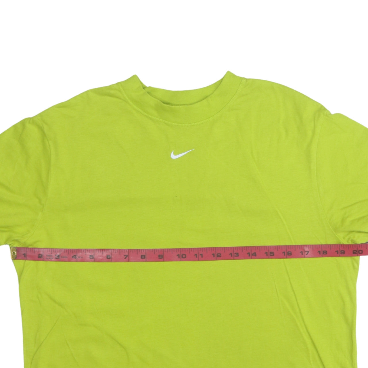 Nike Men’s Green Loose Fit Cotton Crew Neck T-Shirt XS