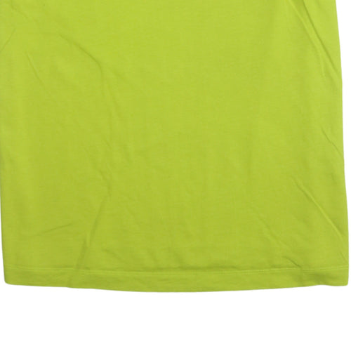 Nike Men’s Green Loose Fit Cotton Crew Neck T-Shirt XS