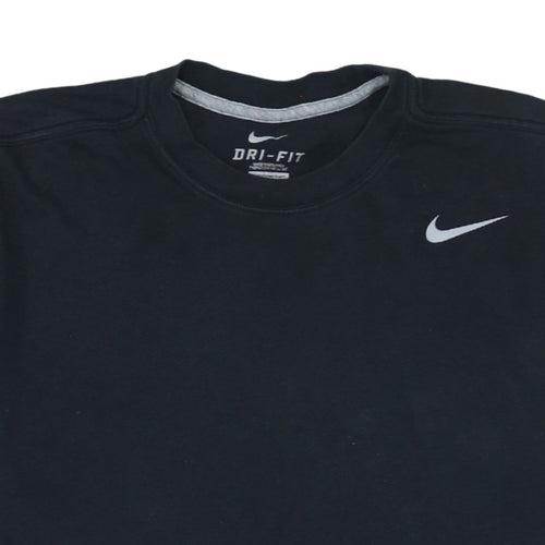 Nike Men's Black Dri-Fit Short Sleeve Crew Neck T-Shirt M
