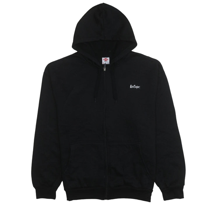 Lee Cooper Mens Black XL Full Zip Hoodie Sweatshirt