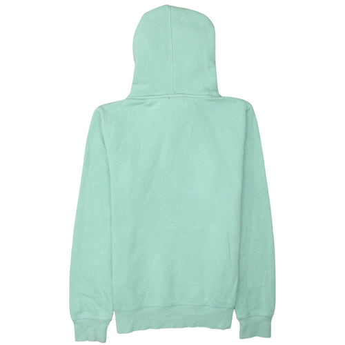 Champion Women's Mint Green Pullover Hoodie Medium Cotton Blend