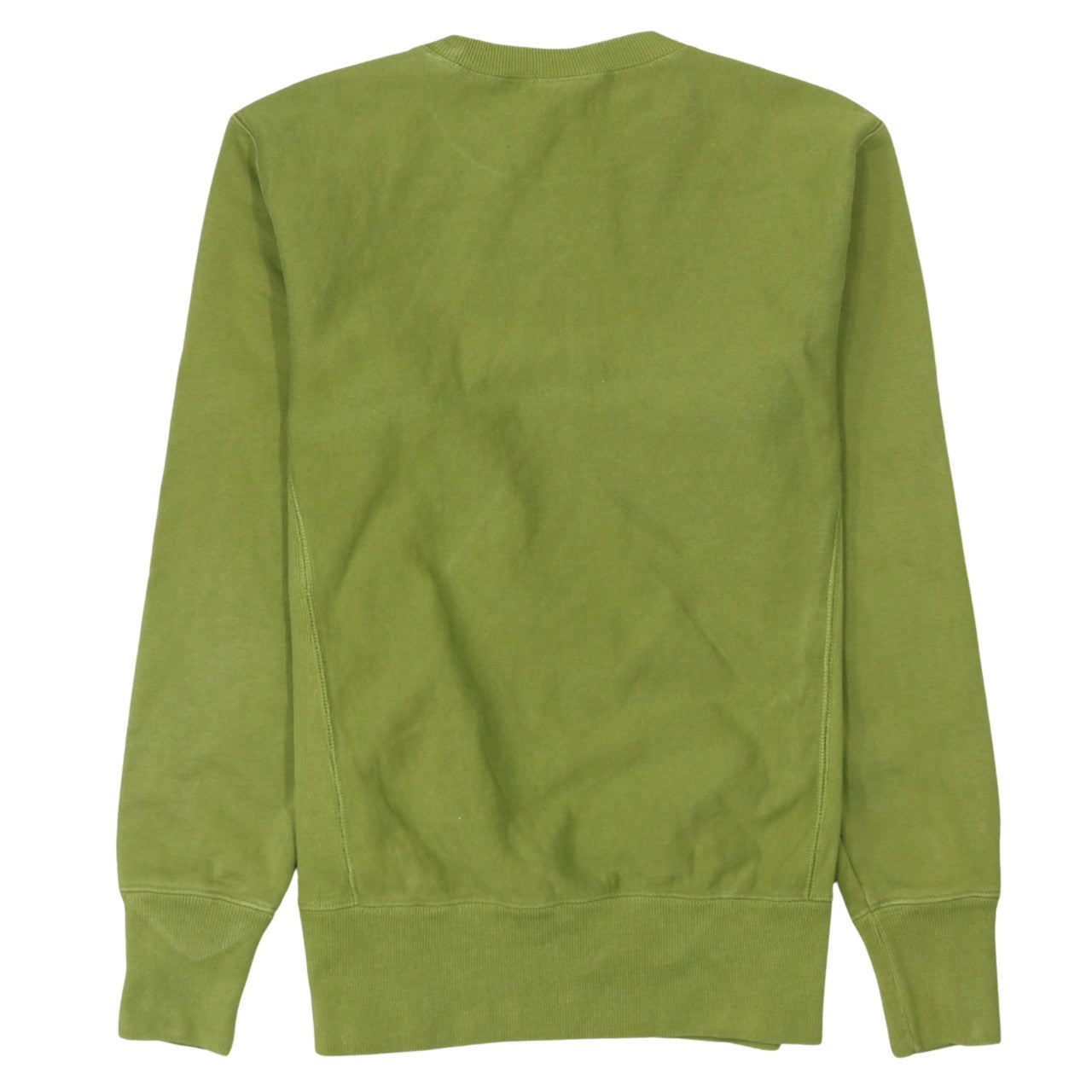 Champion Men's Green Reverse Weave Pullover Sweatshirt Small