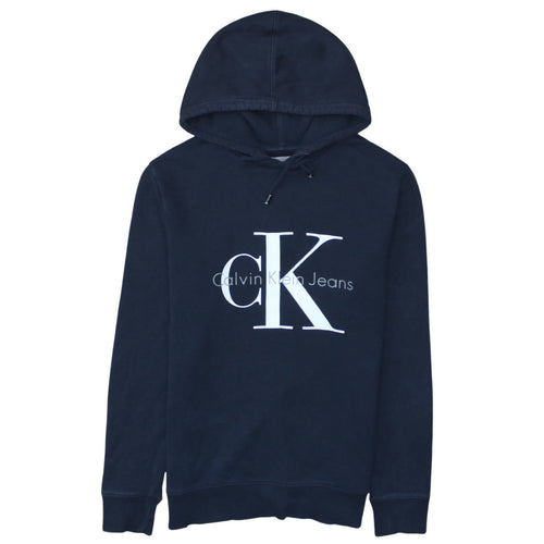 Calvin Klein Jeans Men's Blue Small Pullover Hoodie