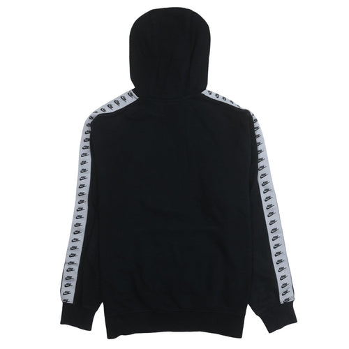 Nike Men Black Pullover Hoodie M Fleece Sportswear Sweatshirt