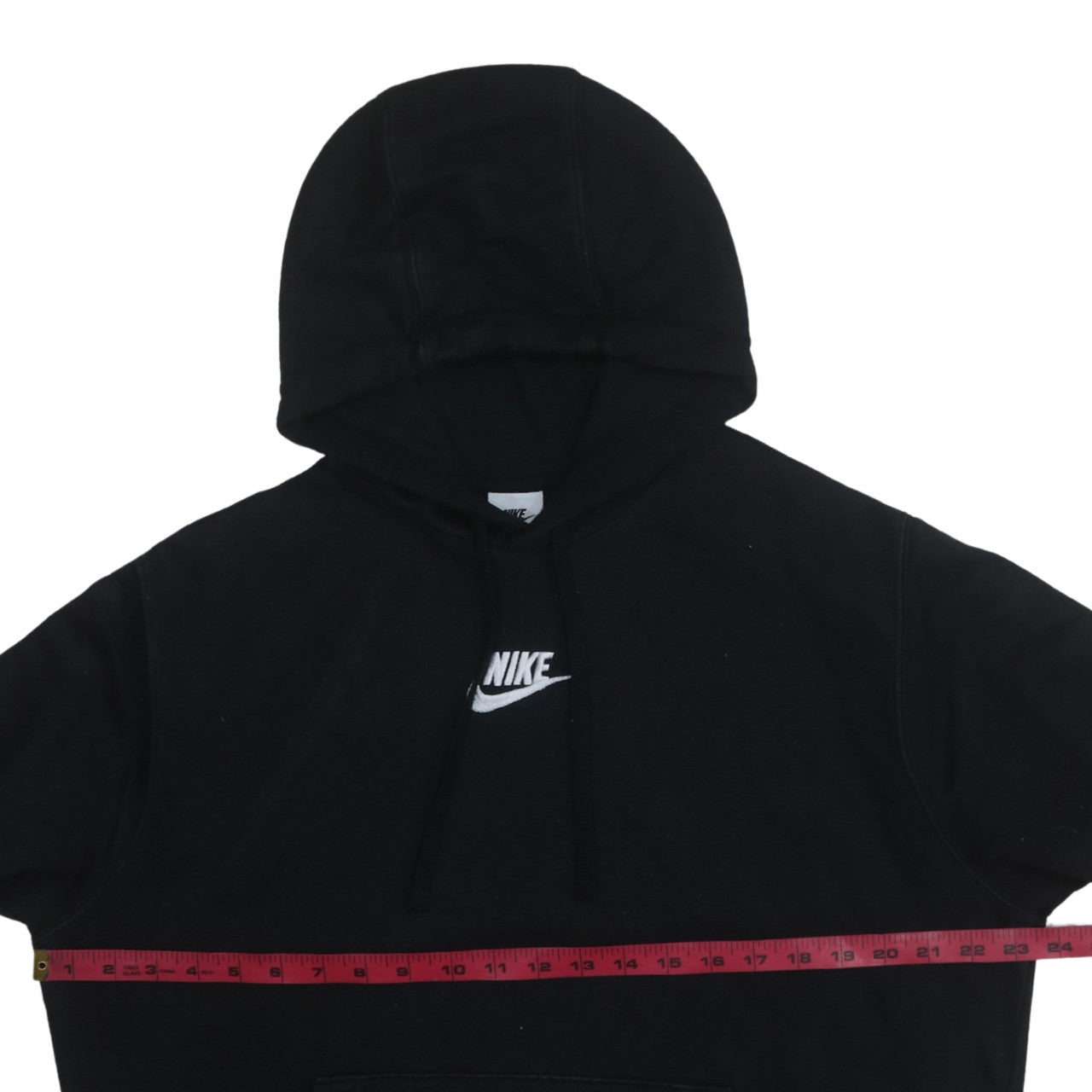 Nike Men Black Pullover Hoodie M Fleece Sportswear Sweatshirt