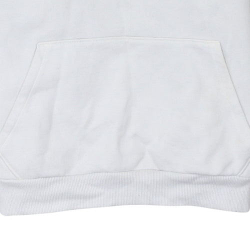 Puma Women's White Pullover Hoodie Size L Casual Sweatshirt