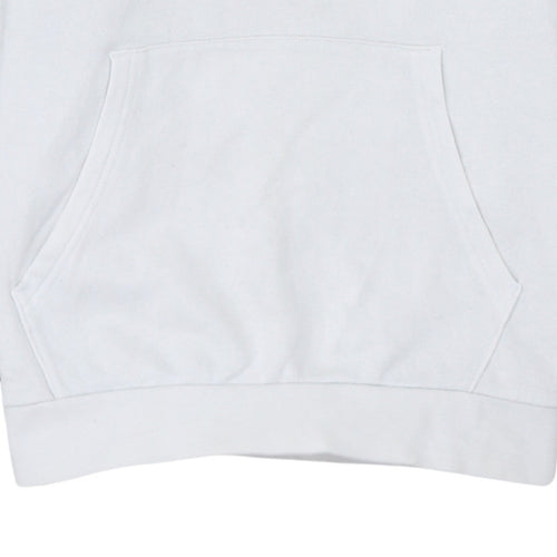 Champion Boys White Pullover Hoodie 15-16 Years Regular Fit Fleece