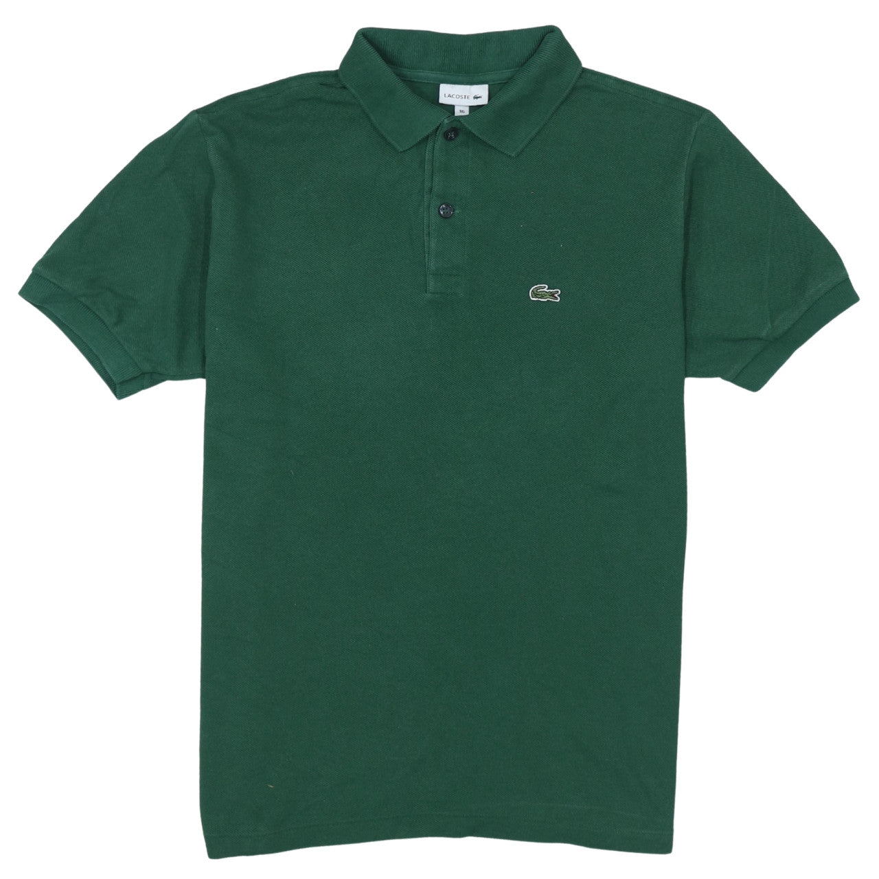 Lacoste Men’s Green Regular Fit Short Sleeve Polo Shirt Size L
