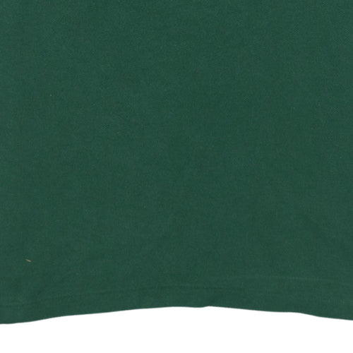 Lacoste Men’s Green Regular Fit Short Sleeve Polo Shirt Size L