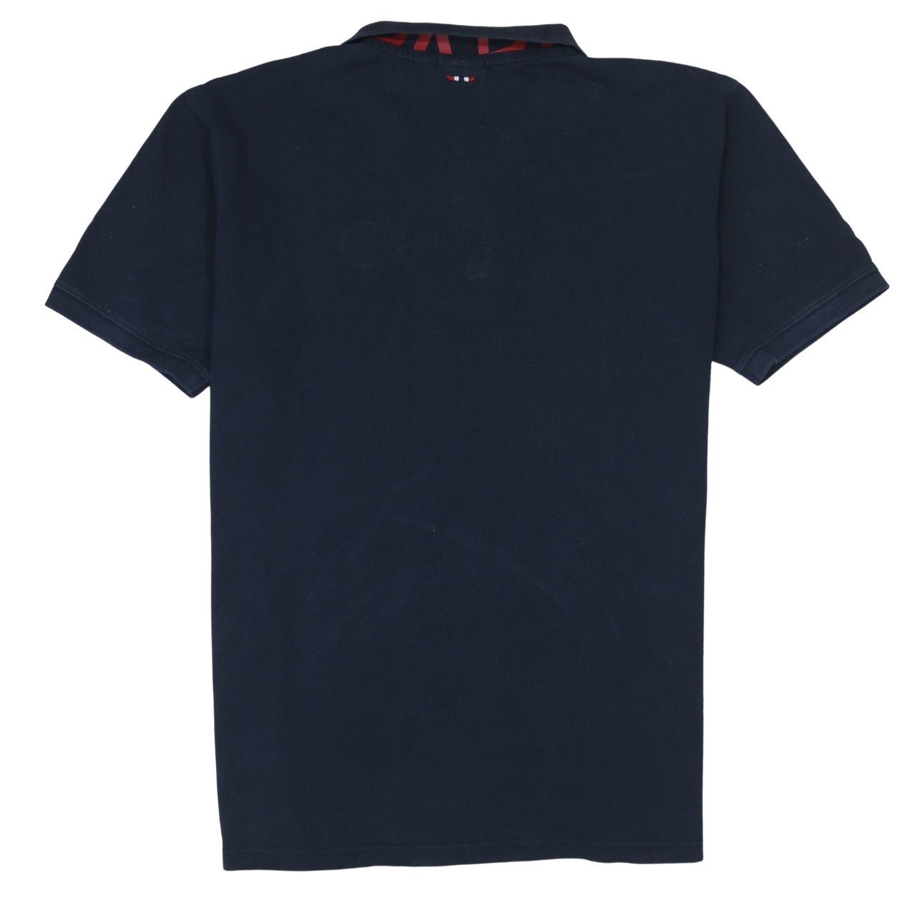 Napapijri Men's Blue 2XL Cotton Polo Shirt Short Sleeve