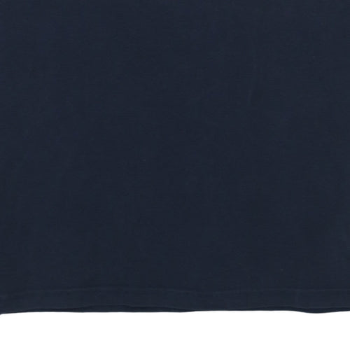 Napapijri Men's Blue 2XL Cotton Polo Shirt Short Sleeve
