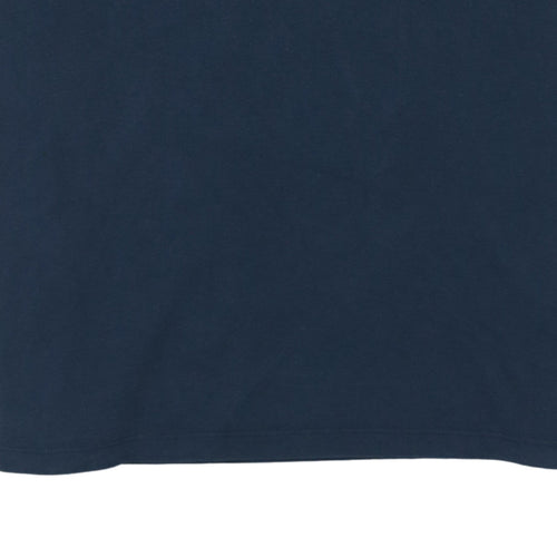 U.S. Polo Assn. Men's Blue XL Short Sleeve Cotton Polo Shirt