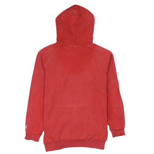 PUMA Teens Red Pullover Hoodie Sweatshirt Size 12 Logo Graphic