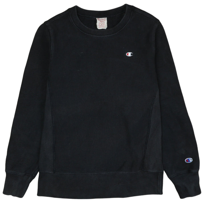 Champion Men’s Black Reverse Weave Crew Neck Sweatshirt Medium