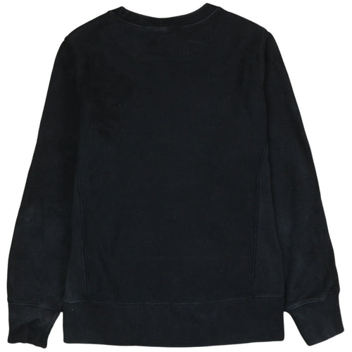 Champion Men’s Black Reverse Weave Crew Neck Sweatshirt Medium