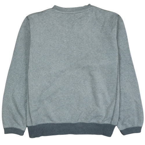 Nike Men’s Grey Crew Neck Pullover Sweatshirt M Regular Fit