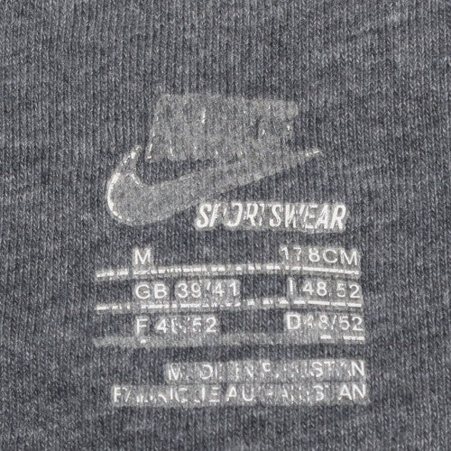 Nike Men’s Grey Crew Neck Pullover Sweatshirt M Regular Fit