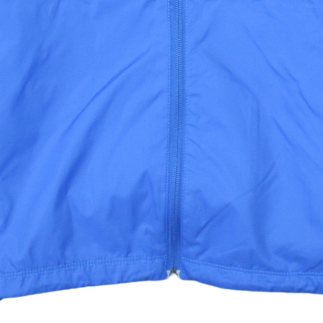 Nike Boys Blue Hooded Windbreaker Jacket 12-13 Years Full Zip Lightweight