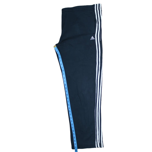 Adidas Mens Black XL Essentials Track Pants Straight Leg Activewear