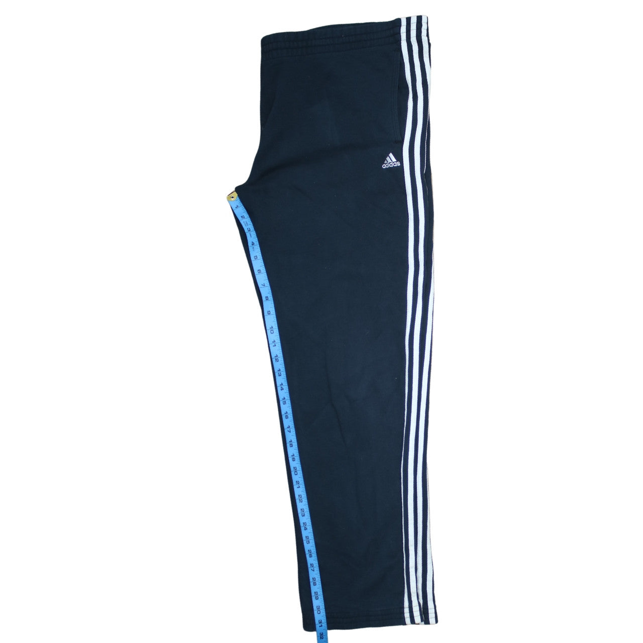 Adidas Mens Black XL Essentials Track Pants Straight Leg Activewear