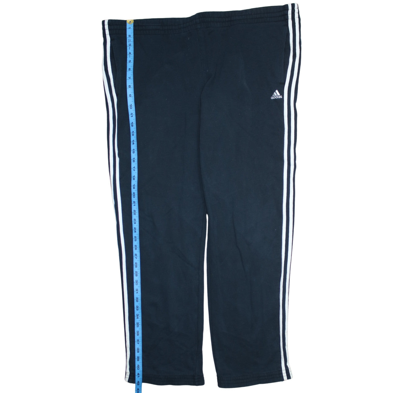 Adidas Mens Black XL Essentials Track Pants Straight Leg Activewear