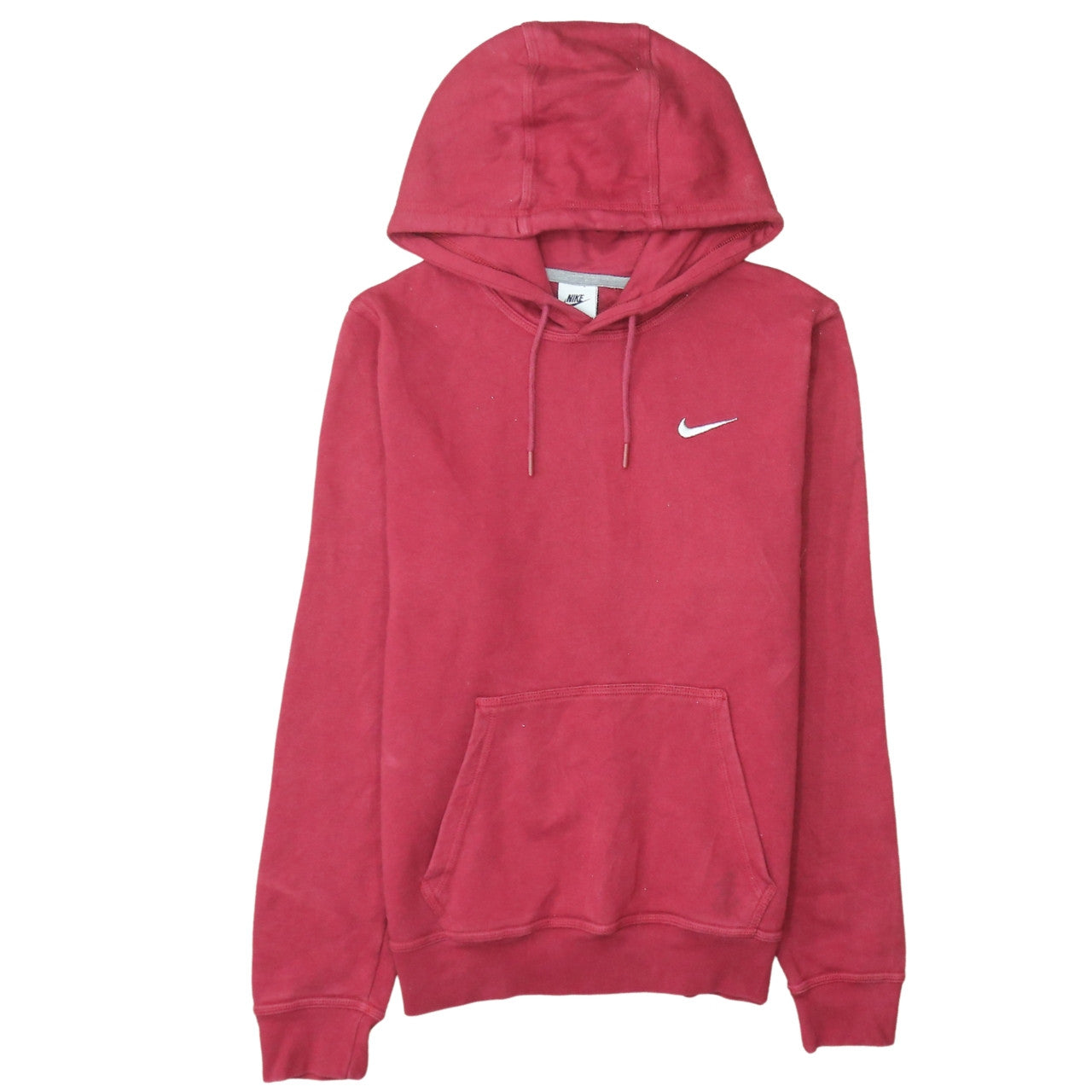 Nike Men's Red Pullover Hoodie Small Fleece Athletic Sportswear