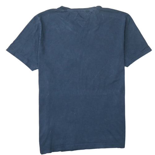 Tommy Hilfiger Men's Blue XL Organic Cotton Graphic T-Shirt