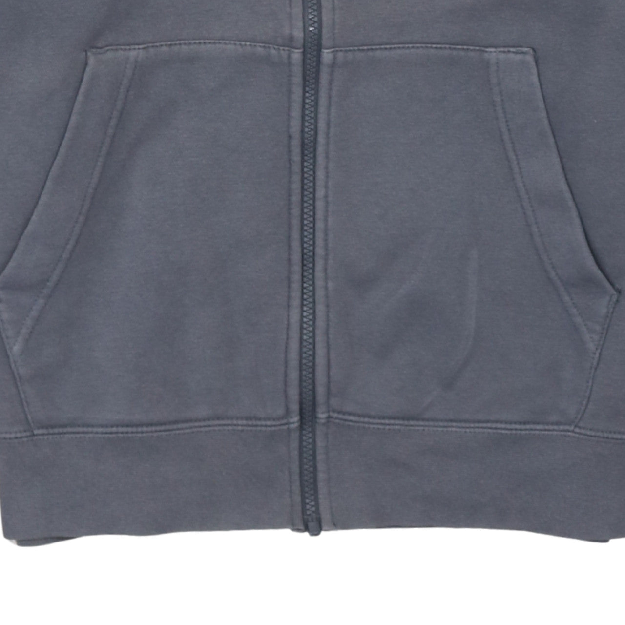 Nike Men's Grey Full Zip Hoodie Small Regular Fit