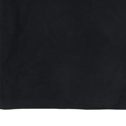 The North Face Men's Black Grey Fleece 1/2 Zip Pullover Sweatshirt Size L