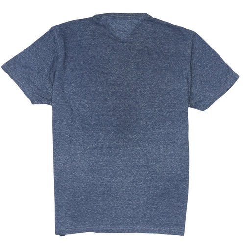 Hilfiger Denim Men's Blue Crew Neck Short Sleeve T-Shirt Size L