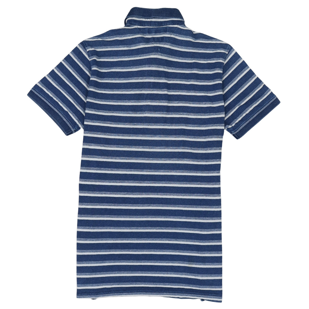 Tommy Hilfiger Men’s Blue Striped Slim Fit Polo Shirt XL