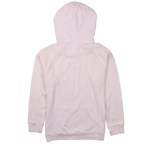 Champion Girls White XL Pullover Hoodie with Embroidered Logo