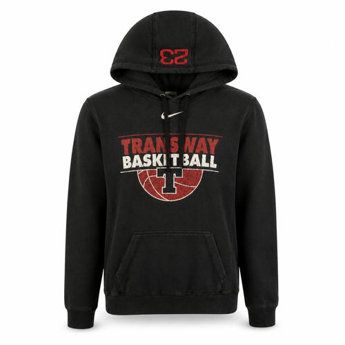 Nike Men's Black XS Pullover Basketball Hoodie Fleece