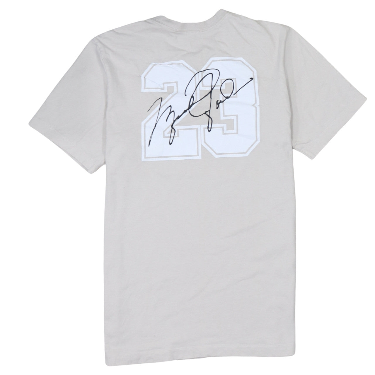 Nike Jordan Men's Beige Graphic Print T-Shirt Size M